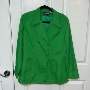 LIZ CLAIBORNE sport JACKET. Green. Size M
